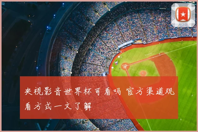 央视影音世界杯可看吗 官方渠道观看方式一文了解