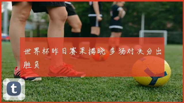 世界杯昨日赛果揭晓 多场对决分出胜负