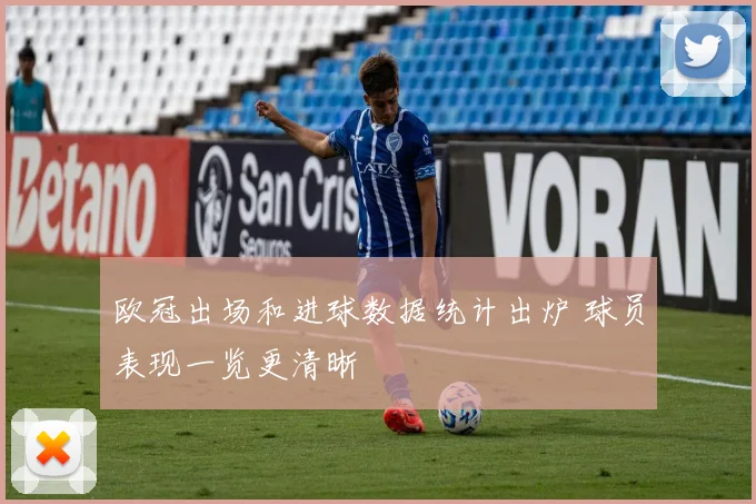 欧冠出场和进球数据统计出炉 球员表现一览更清晰